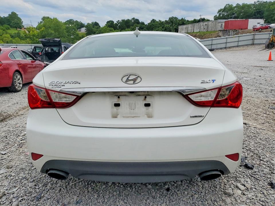 2014 Hyundai VIN 5NPEC4AB5EH848003 COPART salvage auction — FRONT END, Ky - Cert Of Title-Salvage, sold $125 on 2026-07-17 (photo 6)