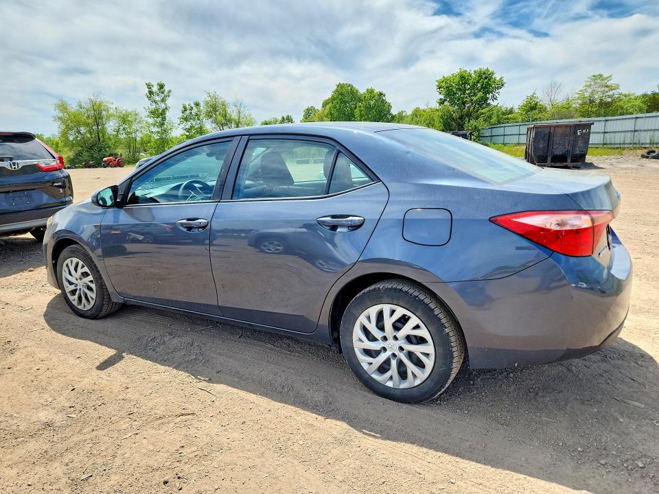 2018 Toyota Corolla VIN 2T1BURHE8JC000871 COPART salvage auction — HAIL, Oh - Cert Of Title-Salvage, sold $6,400 on 2026-07-02 (photo 2)