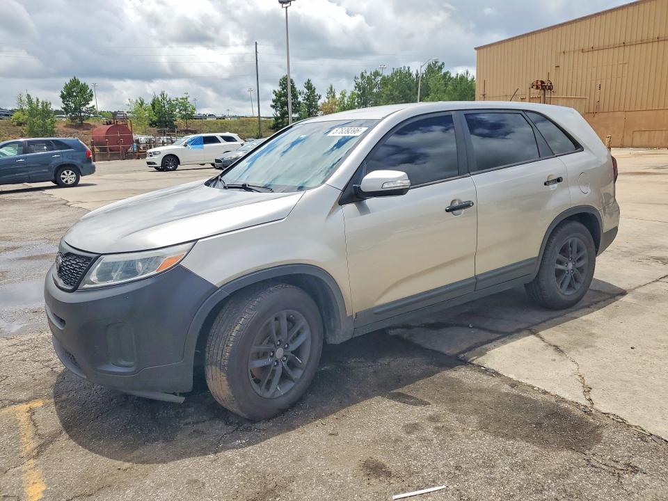 2014 Kia Sorento VIN 5XYKT3A61EG430075 COPART salvage auction — FRONT END, Sc - Cert Of Title-Salvage, sold $700 on 2026-07-17 (photo 1)