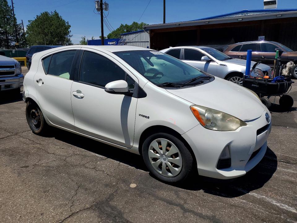 2013 Toyota VIN JTDKDTB32D1539371 COPART salvage auction — REAR END, Co - Public - Salvage Title, sold $875 on 2026-07-07 (photo 4)