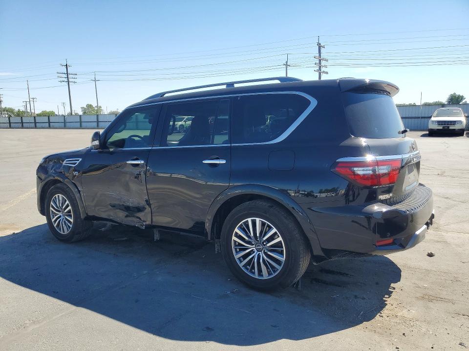 2021 Nissan Armada VIN JN8AY2BB1M9794911 COPART salvage auction — SIDE, Id - Salvage Certificate Of Title, sold $16,100 on 2026-07-30 (photo 2)