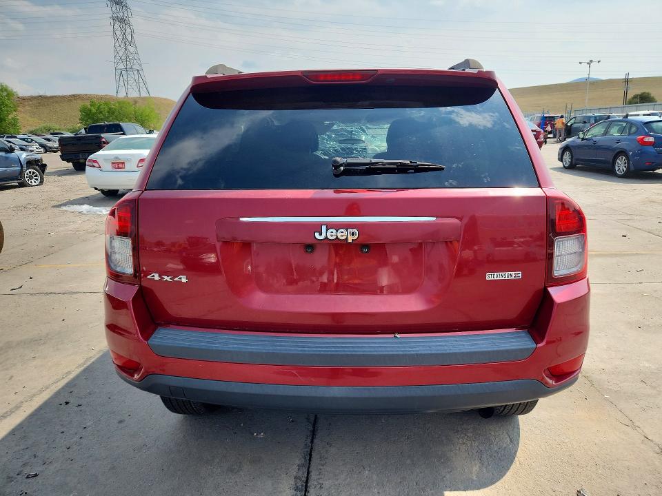 2014 Jeep VIN 1C4NJDBB0ED879797 COPART salvage auction — FRONT END, CO - PUBLIC - SALVAGE TITLE, sold $400 on 2026-08-03 (photo 6)