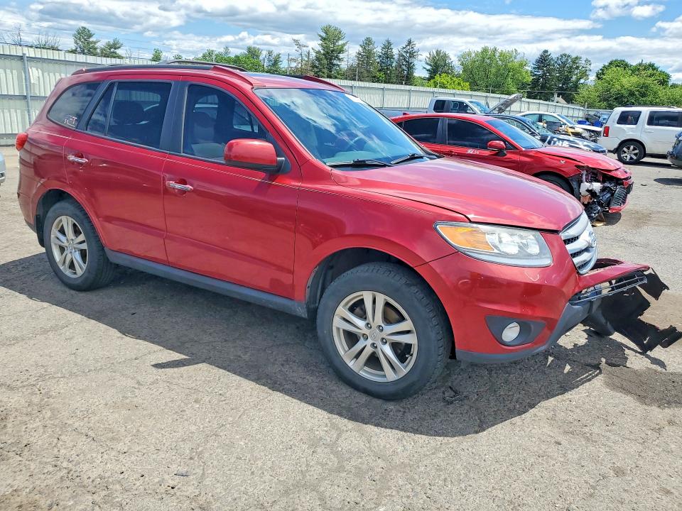 2016 Hyundai Santa fe VIN 5XYZKDAG5CG165660 COPART salvage auction — FRONT END, Pa - Certificate Of Salvage, sold $1,700 on 2026-07-17 (photo 4)