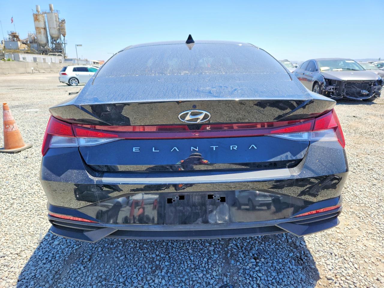 2023 Hyundai Elantra VIN KMHLM4AG9PU530020 COPART salvage auction — Front End, CA - SALVAGE CERTIFICATE, sold $3,900 on 2026-07-10 (photo 6)