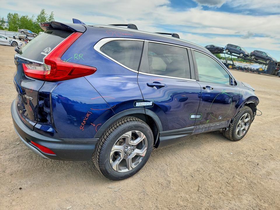 2018 Honda Cr-v VIN 7FARW2H88JE040605 COPART salvage auction — FRONT END, On - Permit No Brand - Unfit, sold $8,000 on 2026-07-14 (photo 3)