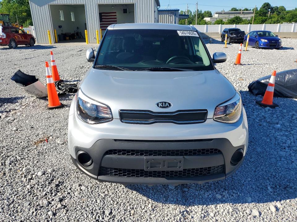 2019 Kia Soul VIN KNDJN2A28K7680600 COPART salvage auction — REAR END, Oh - Cert Of Title-Salvage, sold $2,700 on 2026-07-10 (photo 5)