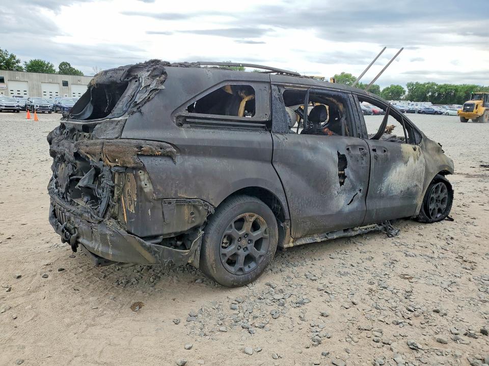 2025 Toyota Sienna VIN 5TDCSKFC7SS209420 COPART salvage auction — BURN, Mn - Parts Vehicle Bill Of Sale, sold $225 on 2026-07-07 (photo 3)