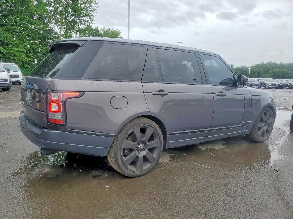 2016 Land rover RANGE ROVER VIN SALGS3EF3GA260512 COPART salvage auction — MINOR DENT/SCRATCHES, CT - CERTIFICATE OF TITLE (P), sold $7,800 on 2026-07-30 (photo 3)