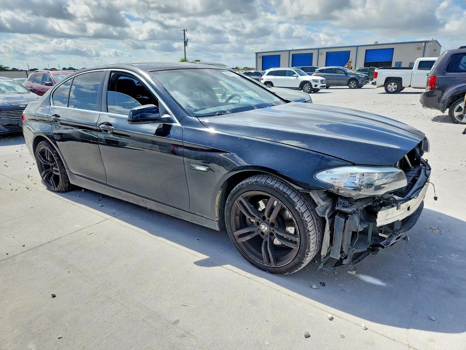 2013 BMW 5er VIN WBAXG5C55DD230563 COPART salvage auction — FRONT END, Tx - Salvage Vehicle Title, sold $1,250 on 2026-07-10 (photo 4)