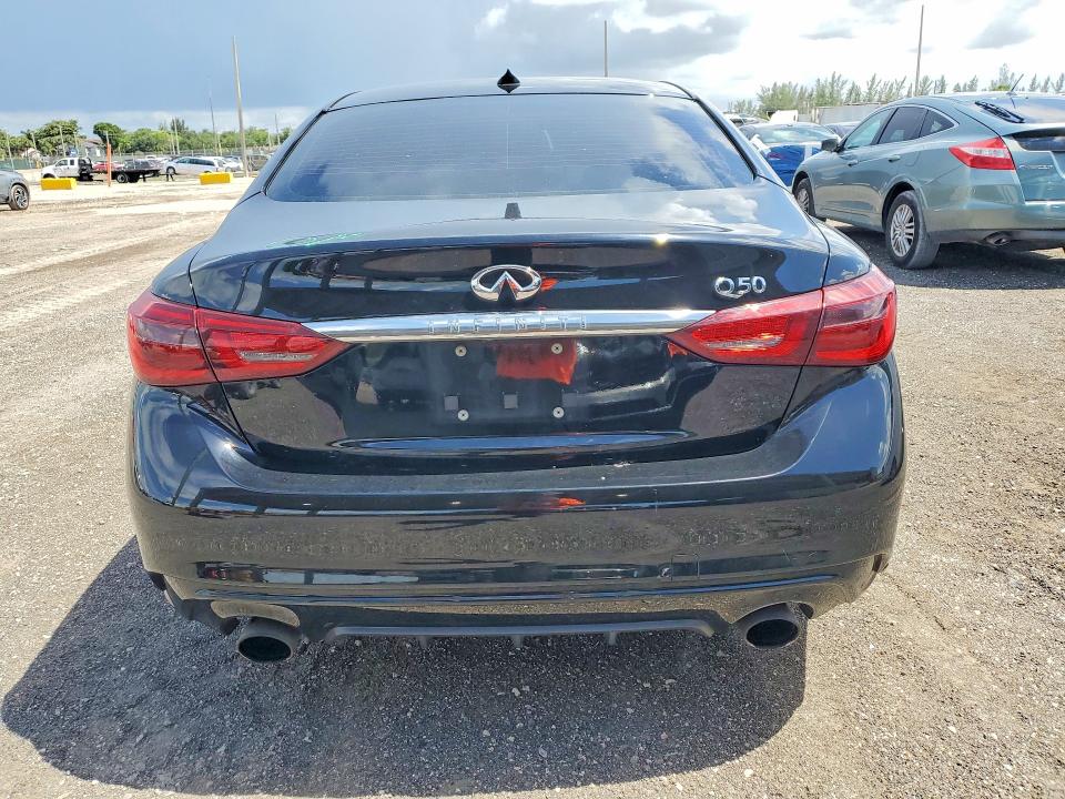 2019 Infiniti VIN JN1EV7AP2KM514538 COPART salvage auction — FRONT END, Fl - Cert Of Title Slvg Rebuildable, sold $1,750 on 2026-07-30 (photo 6)
