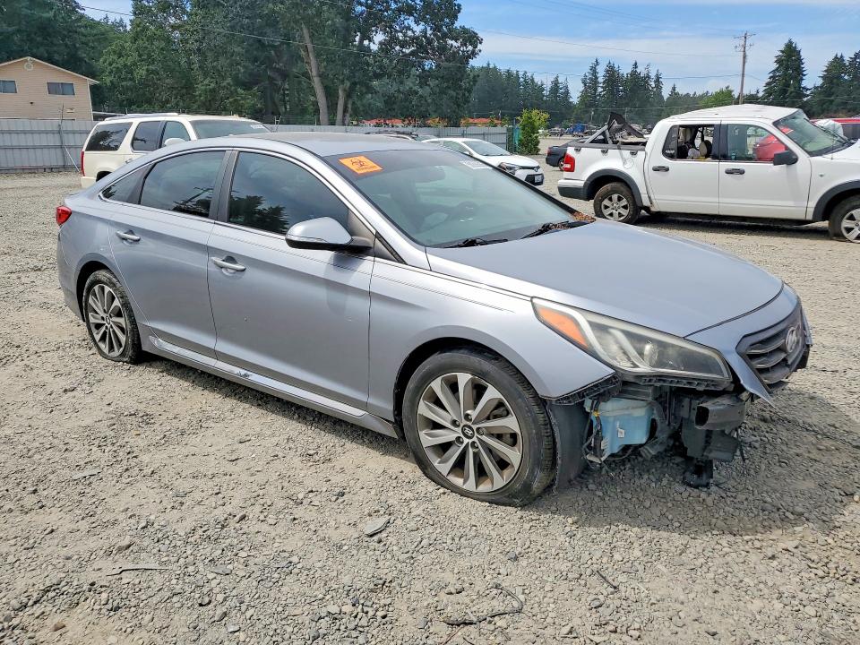 2015 Hyundai Sonata VIN 5NPE34AF2FH022763 COPART salvage auction — FRONT END, Wa - Bill Of Sale, sold $725 on 2026-07-02 (photo 4)
