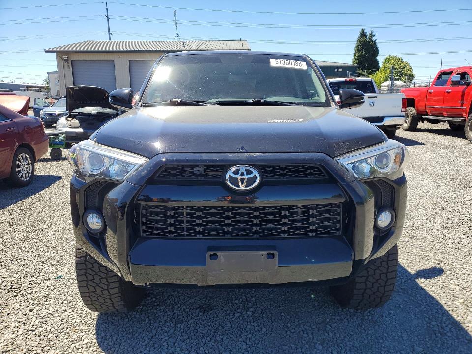2016 Toyota 4runner VIN JTEBU5JR0G5384023 COPART salvage auction — REAR END, Or - Salvage Title Certificate, sold $6,900 on 2026-07-21 (photo 5)