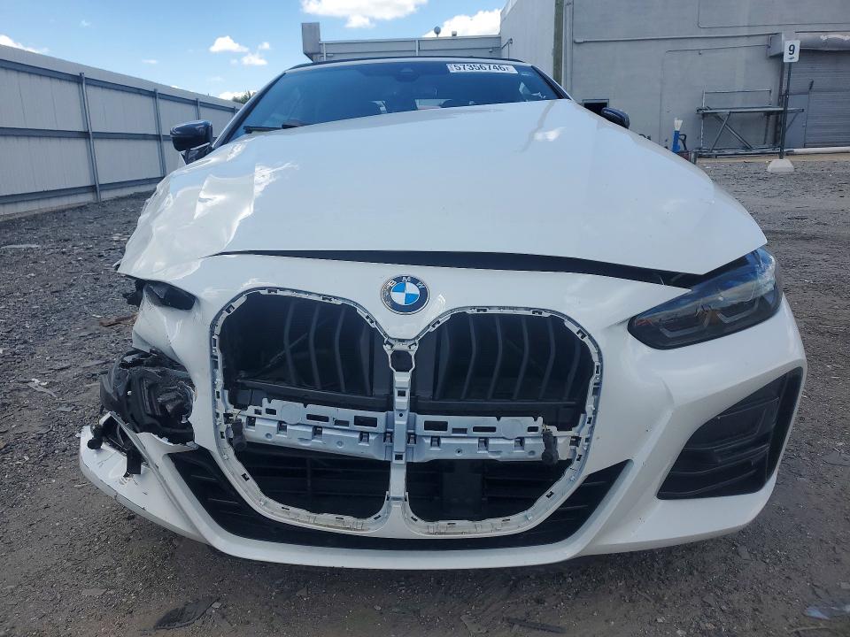 2023 BMW VIN WBA43AT08PCL34745 COPART salvage auction — FRONT END, Va - Cert Of Title - Salvage, sold $7,900 on 2026-07-29 (photo 5)