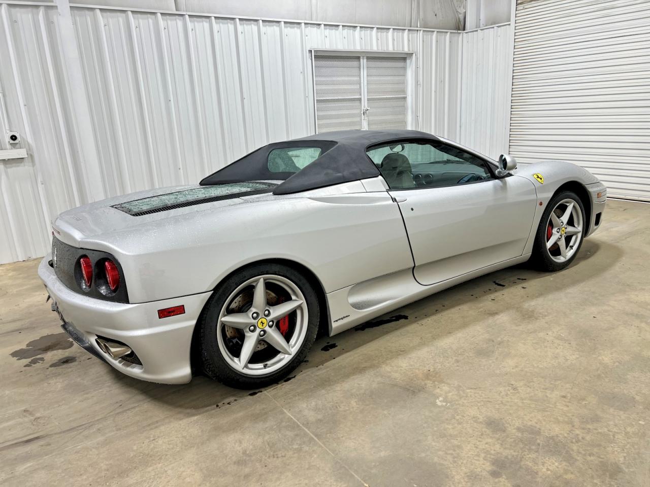2001 Ferrari 360 VIN ZFFYT53A610126006 COPART salvage auction — Rear End, GA - CERT OF TITLE-SALVAGE, sold $42,500 on 2026-06-26 (photo 3)