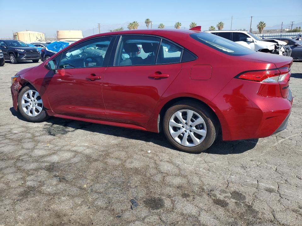 2025 Toyota Corolla VIN 5YFB4MDEXSP275068 COPART salvage auction — FRONT END, Ca - Salvage Certificate, sold $7,400 on 2026-07-13 (photo 2)