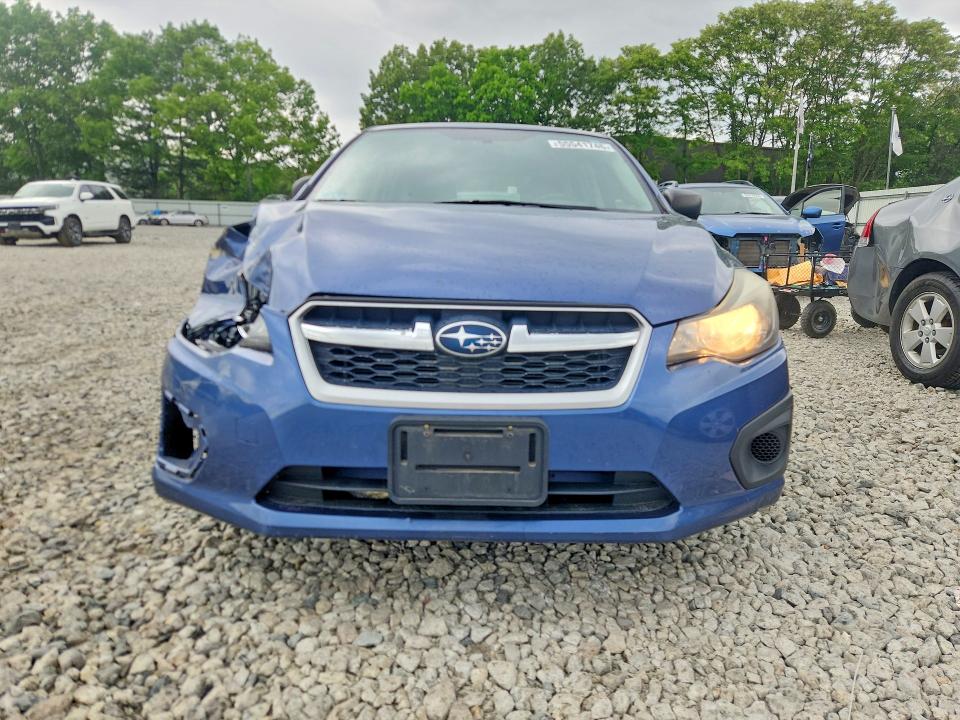 2013 Subaru Impreza VIN JF1GPAA62D1884628 COPART salvage auction — FRONT END, Ma - Cert Of Title-Reconstrctd Coll, sold $550 on 2026-07-08 (photo 5)