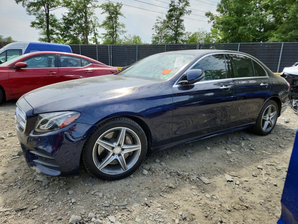 2017 Mercedes-benz E-klasse VIN WDDZF4KB8HA029091 COPART salvage auction — FRONT END, Md - Cert Of Salvage > 75% Damage, sold $5,200 on 2026-08-07 (photo 1)