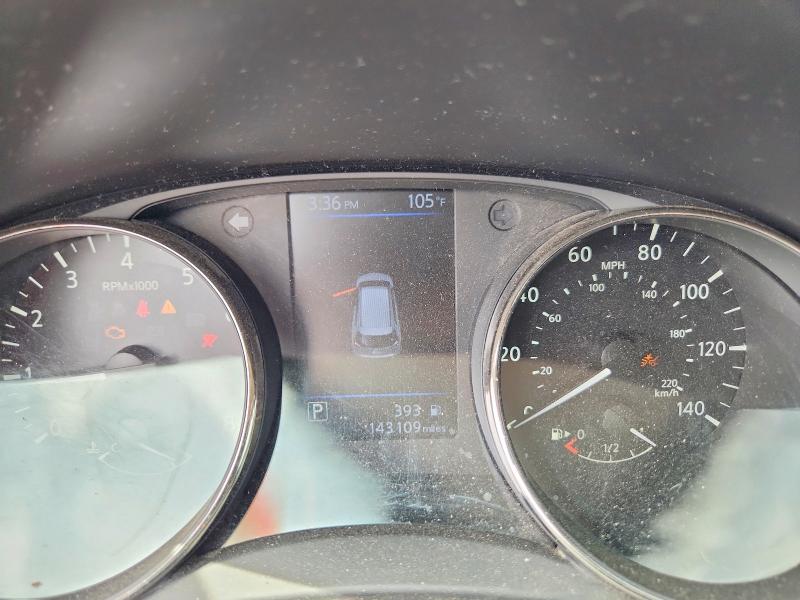 2019 Nissan Rogue VIN KNMAT2MT6KP505272 COPART salvage auction — FRONT END, Tx - Salvage Vehicle Title, sold $1,550 on 2026-07-06 (photo 9)