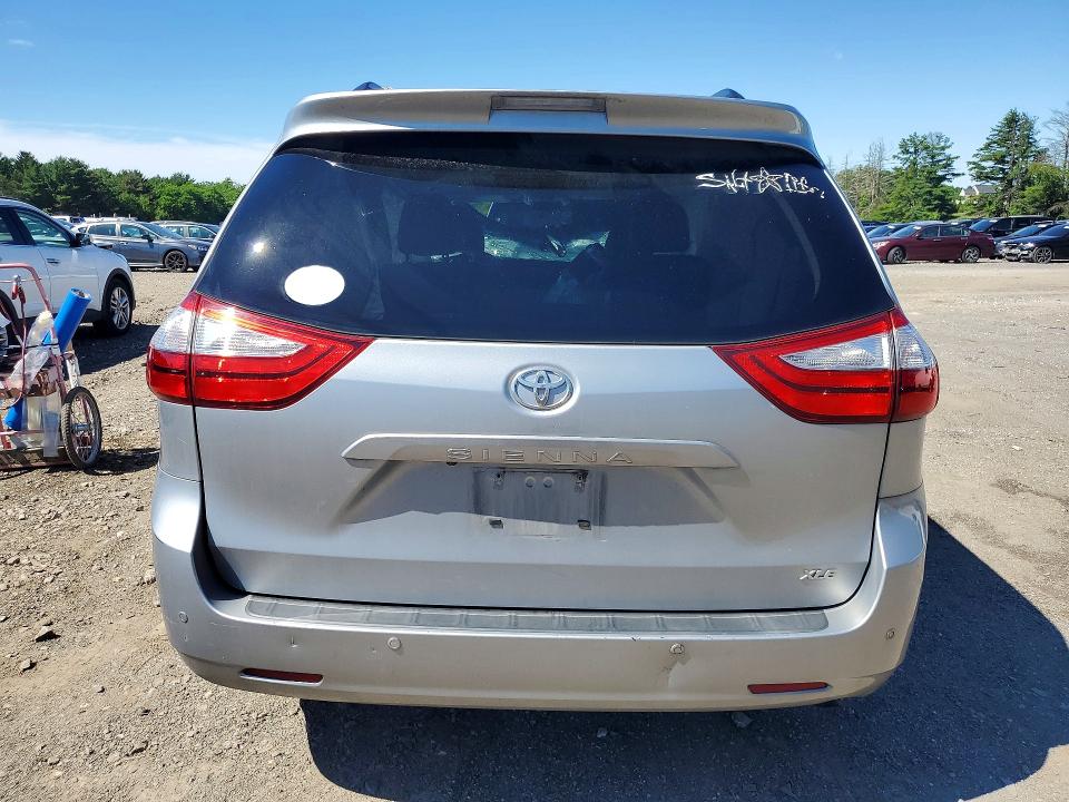 2017 Toyota VIN 5TDYZ3DC7HS812273 COPART salvage auction — FRONT END, Md - Cert Of Salvage > 75% Damage, sold $1,750 on 2026-07-27 (photo 6)