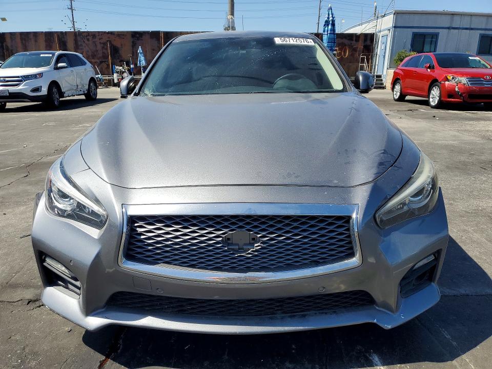 2014 Infiniti Q50 VIN JN1AV7AP5EM692205 COPART salvage auction — SIDE, Ca - Salvage Certificate, sold $1,050 on 2026-07-15 (photo 5)