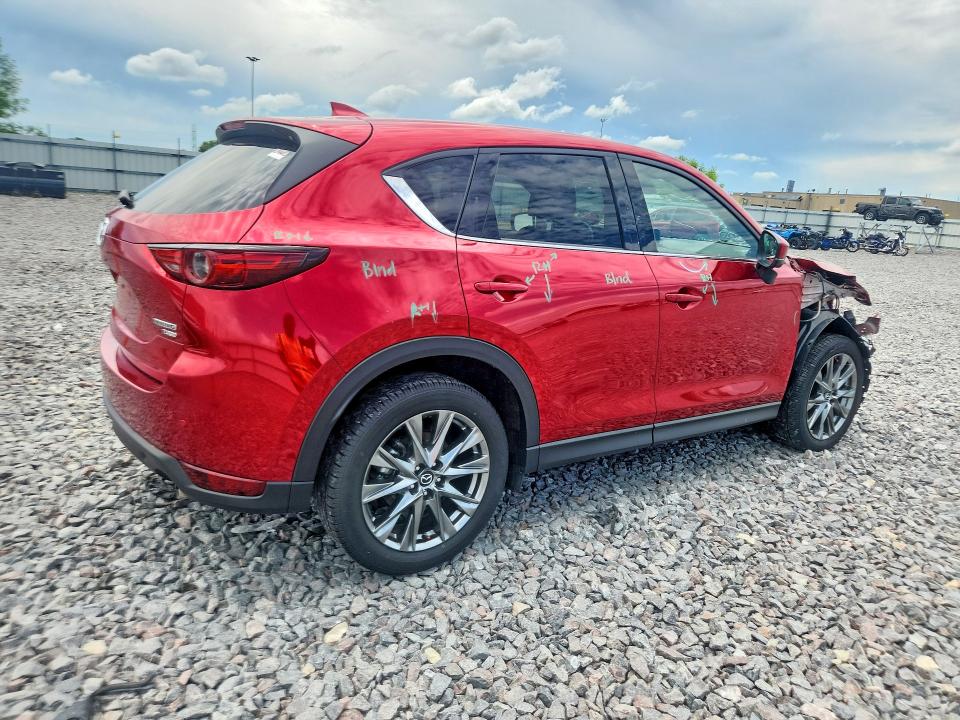 2021 Mazda Cx-5 VIN JM3KFBEY7M0345511 COPART salvage auction — FRONT END, Wi - Cert Of Title-Claim Paid, sold $7,100 on 2026-07-20 (photo 3)