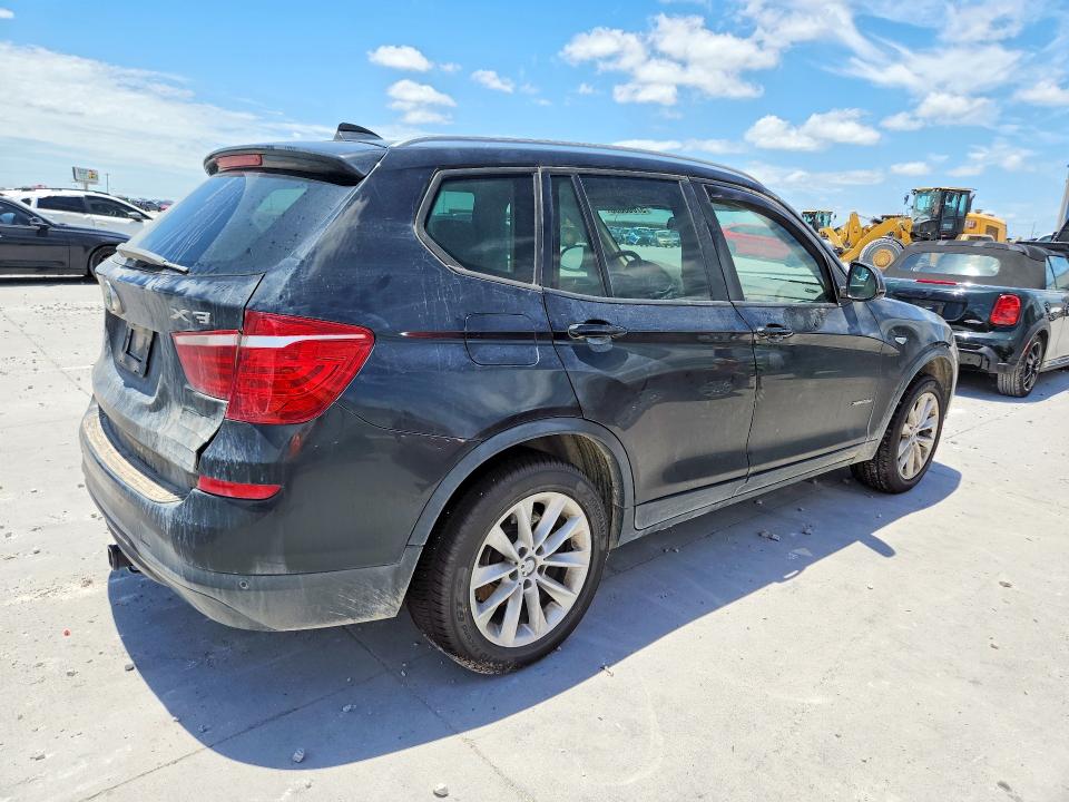 2015 BMW X3 VIN 5UXWY3C54F0E96930 COPART salvage auction — NORMAL WEAR, Tx - Certificate Of Title, sold $475 on 2026-07-02 (photo 3)