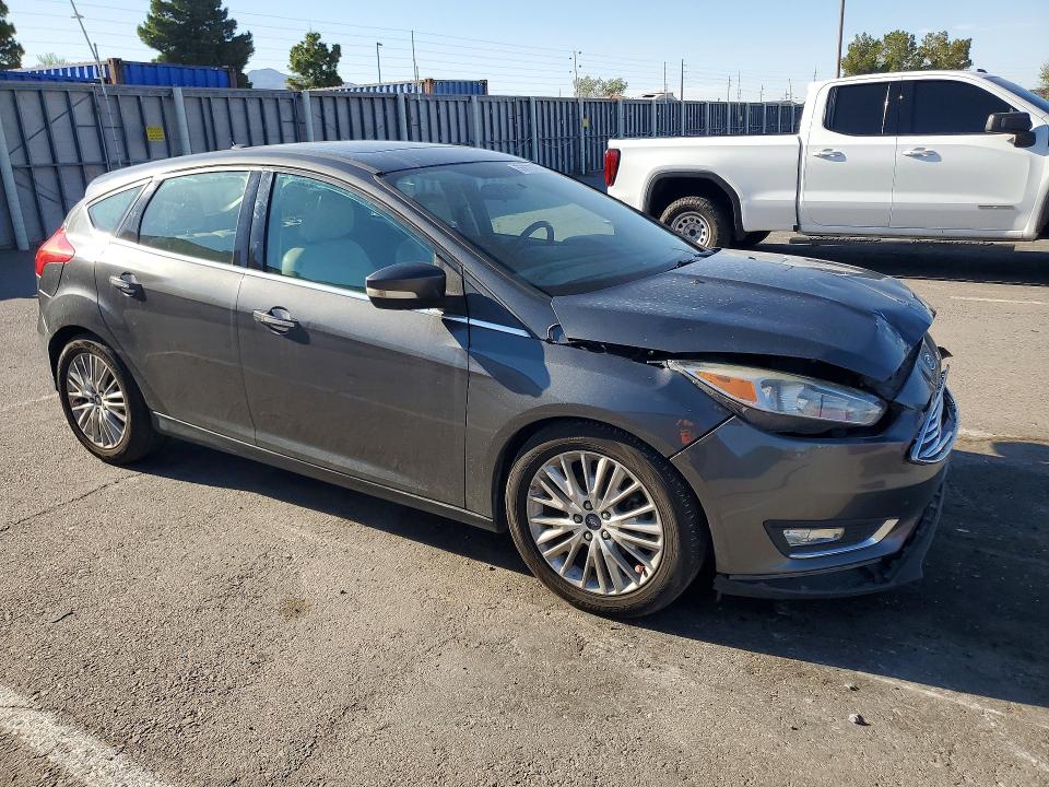2018 Ford Focus VIN 1FADP3N2XJL323423 COPART salvage auction — FRONT END, Tx - Salvage Vehicle Title, sold $1,300 on 2026-07-31 (photo 4)
