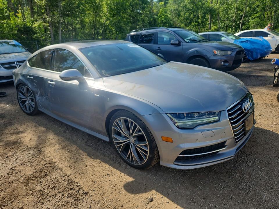 2017 Audi A7 quattro VIN WAU32AFC8HN008065 COPART salvage auction — SIDE, ON - PERMIT NO BRAND - UNFIT, sold $2,150 on 2026-07-23 (photo 4)