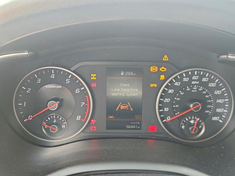 2022 Kia Stinger VIN KNAE45LC3N6119837 COPART salvage auction — FRONT END, TX - SALVAGE VEHICLE TITLE, sold $175 on 2026-07-30 (photo 9)