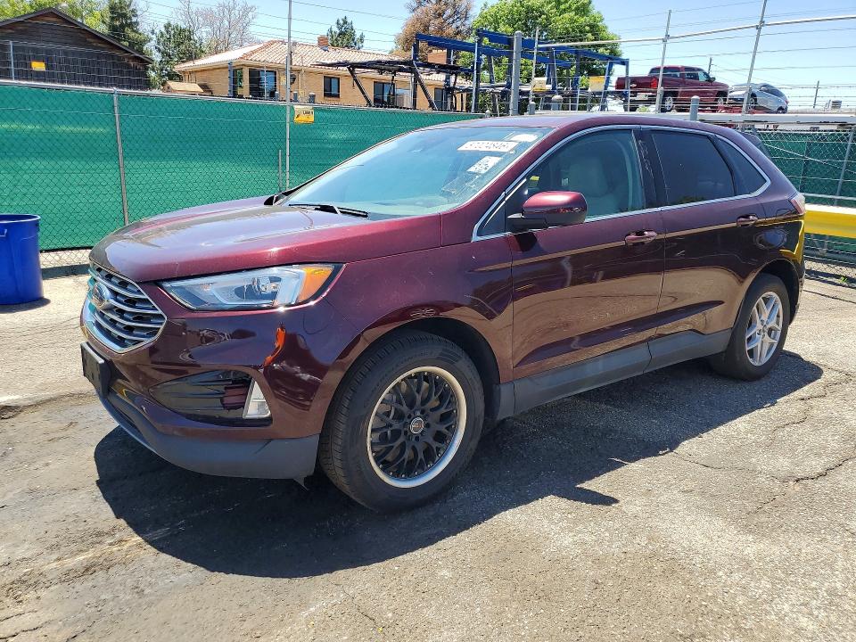 2021 Ford VIN 2FMPK3J91MBA21396 COPART salvage auction — HAIL, Co - Dis/Dlr/Exp Only Clean Title, sold $4,900 on 2026-07-03 (photo 1)