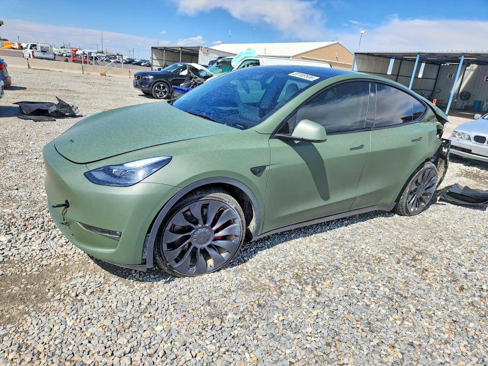 2024 Tesla VIN 7SAYGDEFXRF024097 COPART salvage auction — REAR END, Co - Salvage Title, sold $13,800 on 2026-07-09 (photo 1)