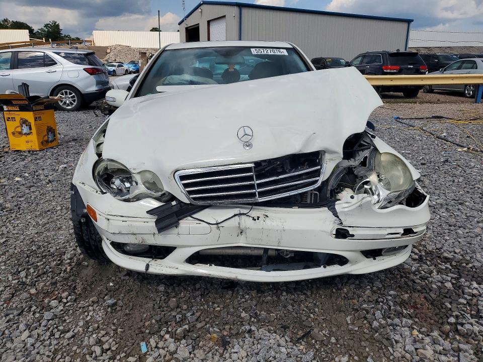 2007 Mercedes-benz C-klasse VIN WDBRF52H17A935262 COPART salvage auction — FRONT END, Al - Cert Of Title-Salvage Title, sold $225 on 2026-07-07 (photo 5)