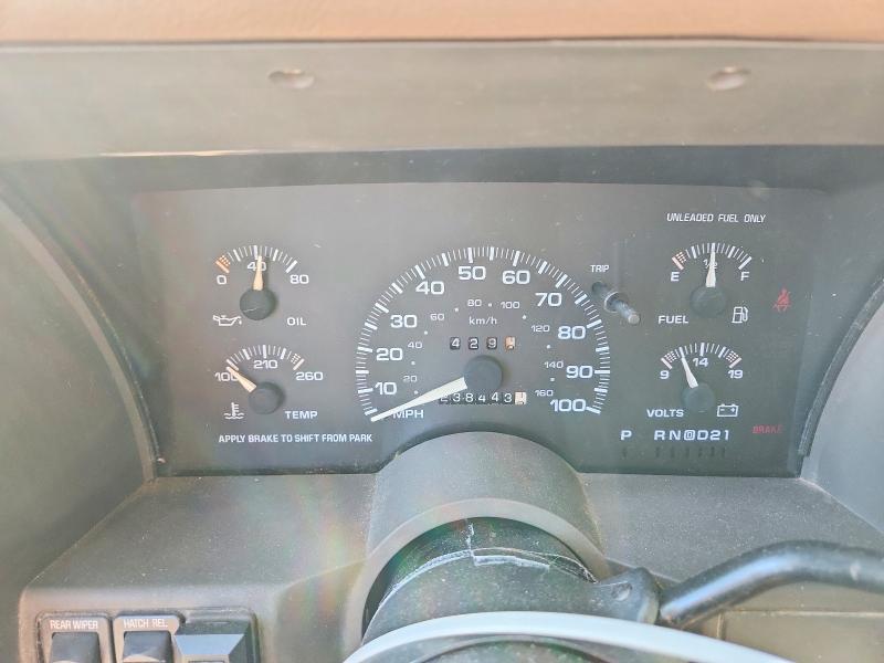 1995 Chevrolet VIN 1GNDM19W5SB267295 COPART salvage auction — FRONT END, Md - Cert Of Salvage > 75% Damage, sold $100 on 2026-07-09 (photo 8)