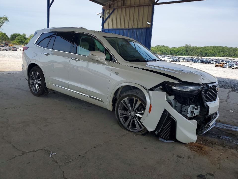 2020 Cadillac Xt6 VIN 1GYKPCRS7LZ141829 COPART salvage auction — FRONT END, Ga - Cert Of Title-Salvage, sold $8,500 on 2026-07-16 (photo 4)