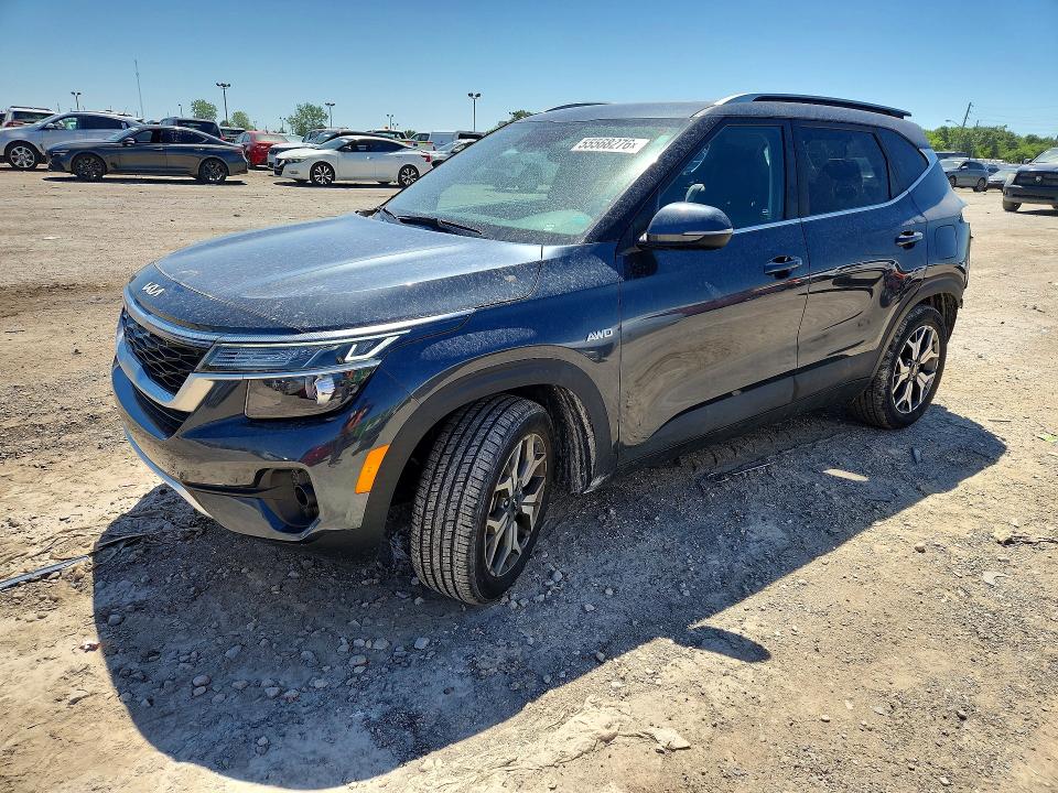 2022 Kia VIN KNDERCAA8N7271777 COPART salvage auction — REAR END, In - Cert Of Title-Salvage Title, sold $5,600 on 2026-07-31 (photo 1)