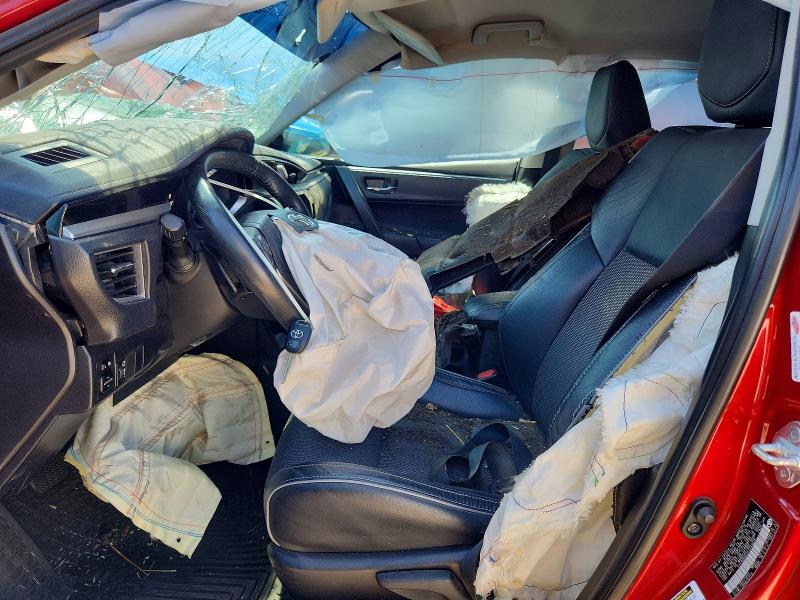2015 Toyota Corolla VIN 5YFBURHE3FP349038 COPART salvage auction — FRONT END, Ca - Salvage Certificate, sold $875 on 2026-07-09 (photo 7)