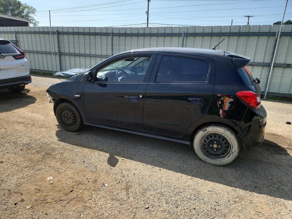 2020 Mitsubishi Mirage VIN ML32A3HJ9LH005842 COPART salvage auction — ALL OVER, LA - CERT OF TITLE-SALVAGE, sold $1,400 on 2026-07-16 (photo 2)