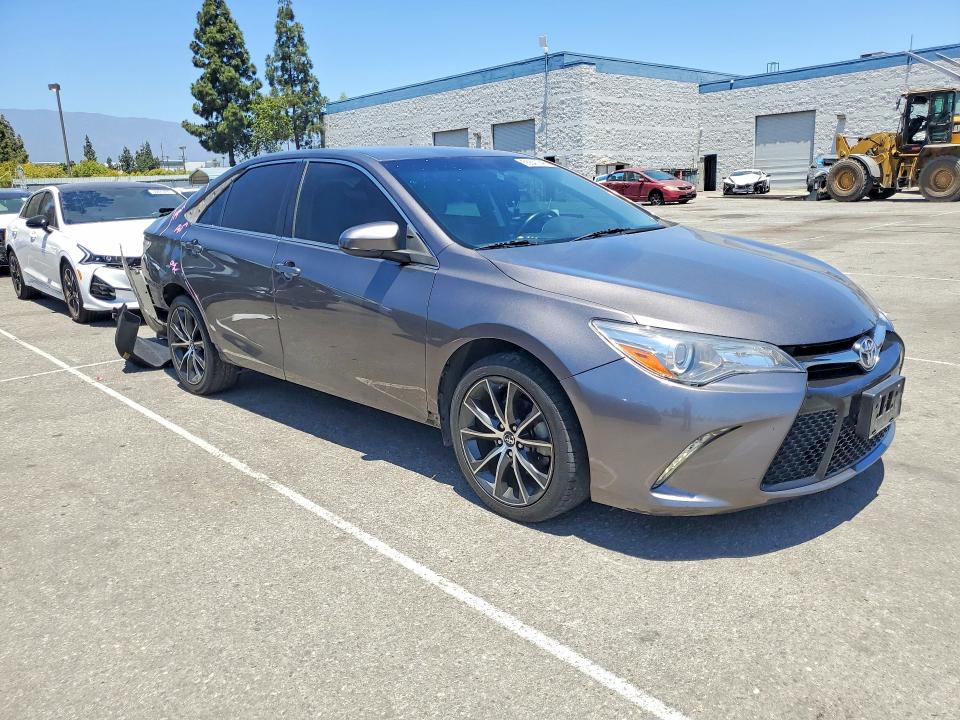 2017 Toyota Camry VIN 4T1BF1FK2HU797499 COPART salvage auction — REAR END, Ca - Salvage Certificate, sold $3,750 on 2026-07-06 (photo 4)