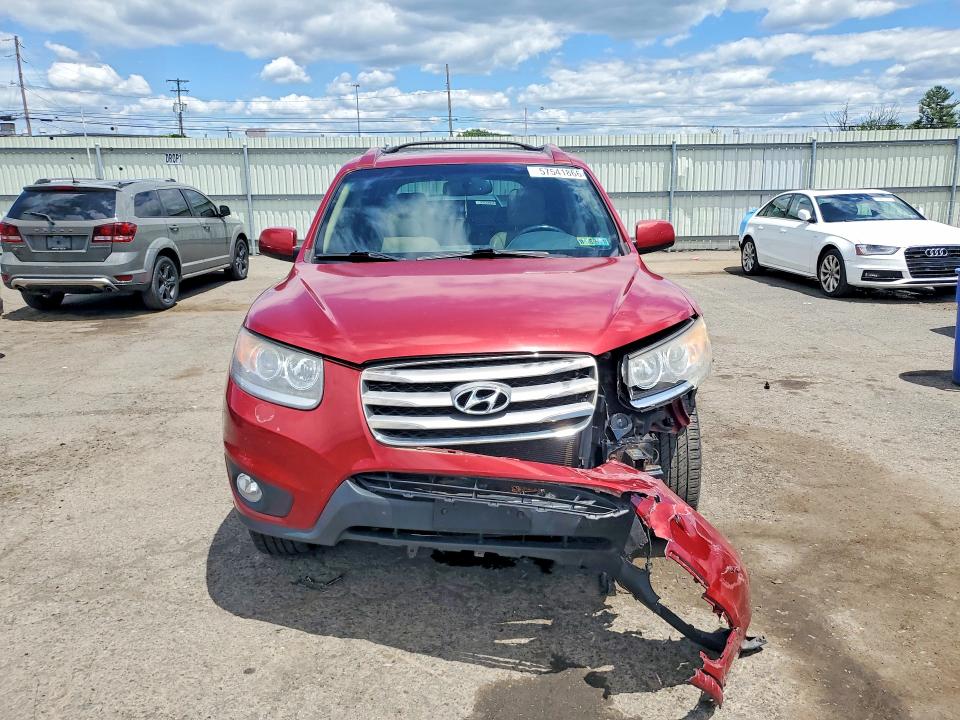 2016 Hyundai Santa fe VIN 5XYZKDAG5CG165660 COPART salvage auction — FRONT END, Pa - Certificate Of Salvage, sold $1,700 on 2026-07-17 (photo 5)