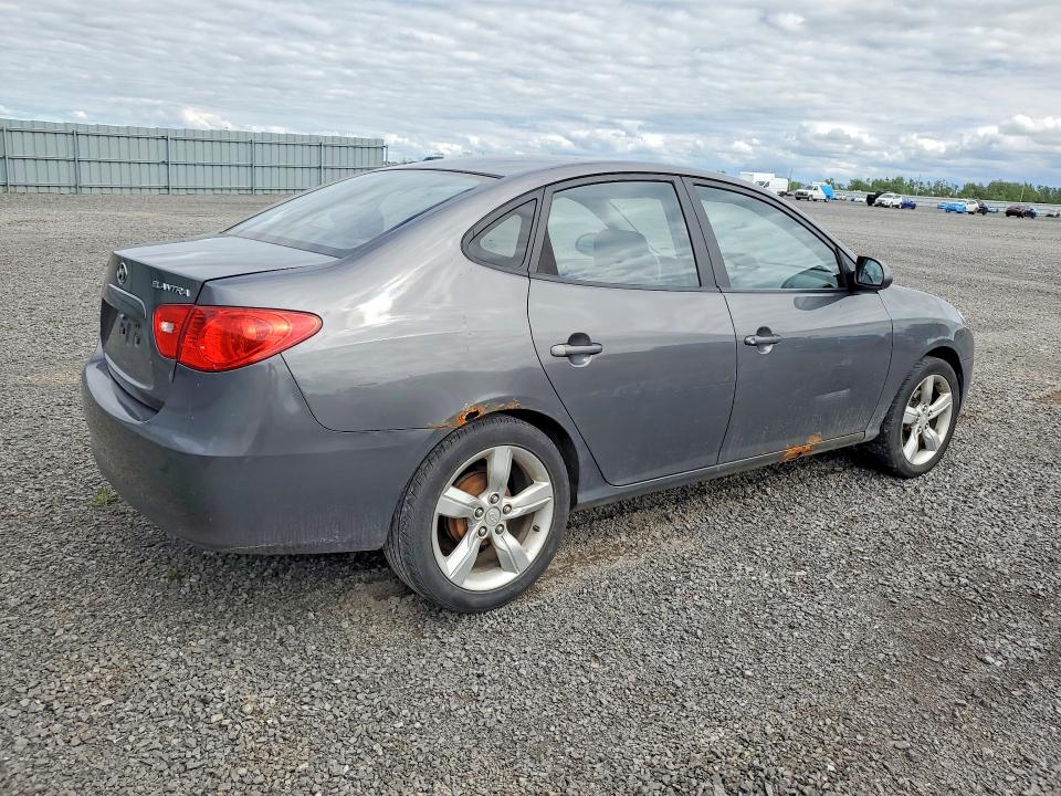 2009 Hyundai Elantra VIN KMHDT45D39U648333 COPART salvage auction — SIDE, On - Permit No Brand - Unfit, sold $225 on 2026-07-07 (photo 3)