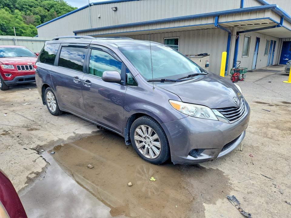 2012 Toyota VIN 5TDJK3DC9CS047355 COPART salvage auction — REAR END, Pa - Certificate Of Salvage, sold $925 on 2026-07-02 (photo 4)