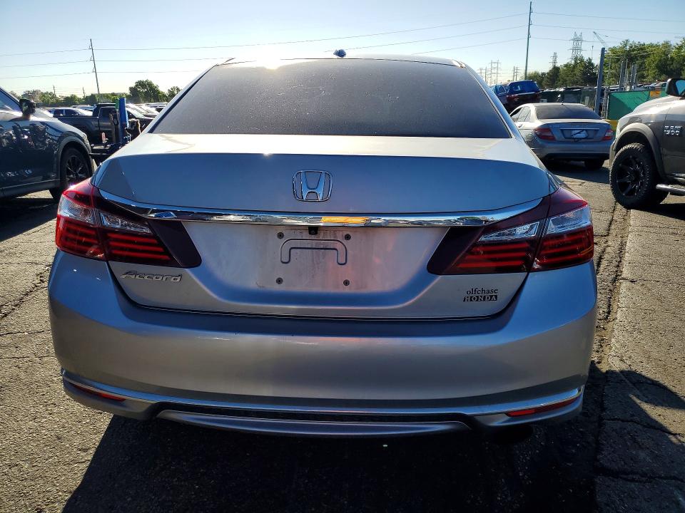 2017 Honda Accord VIN 1HGCR2F03HA045639 COPART salvage auction — HAIL, Co - Certificate Of Title, sold $3,600 on 2026-07-09 (photo 6)