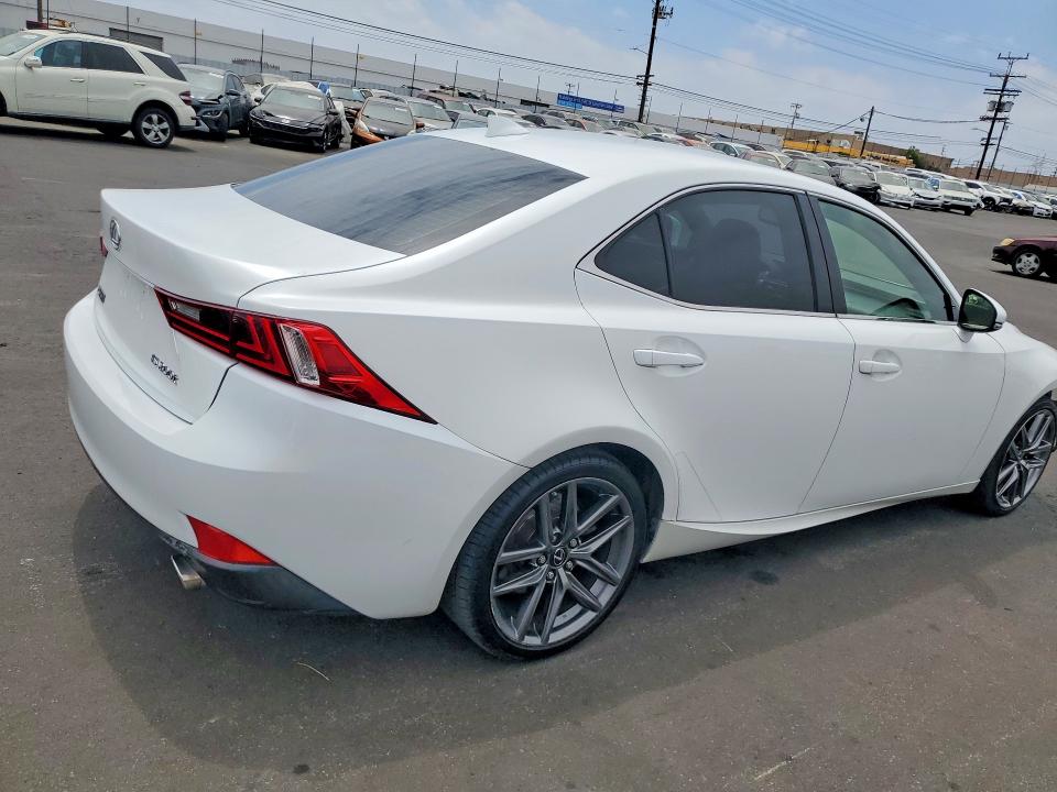 2016 Lexus Is VIN JTHBA1D29G5025174 COPART salvage auction — FRONT END, Ca - Salvage Certificate, sold $5,300 on 2026-07-08 (photo 3)