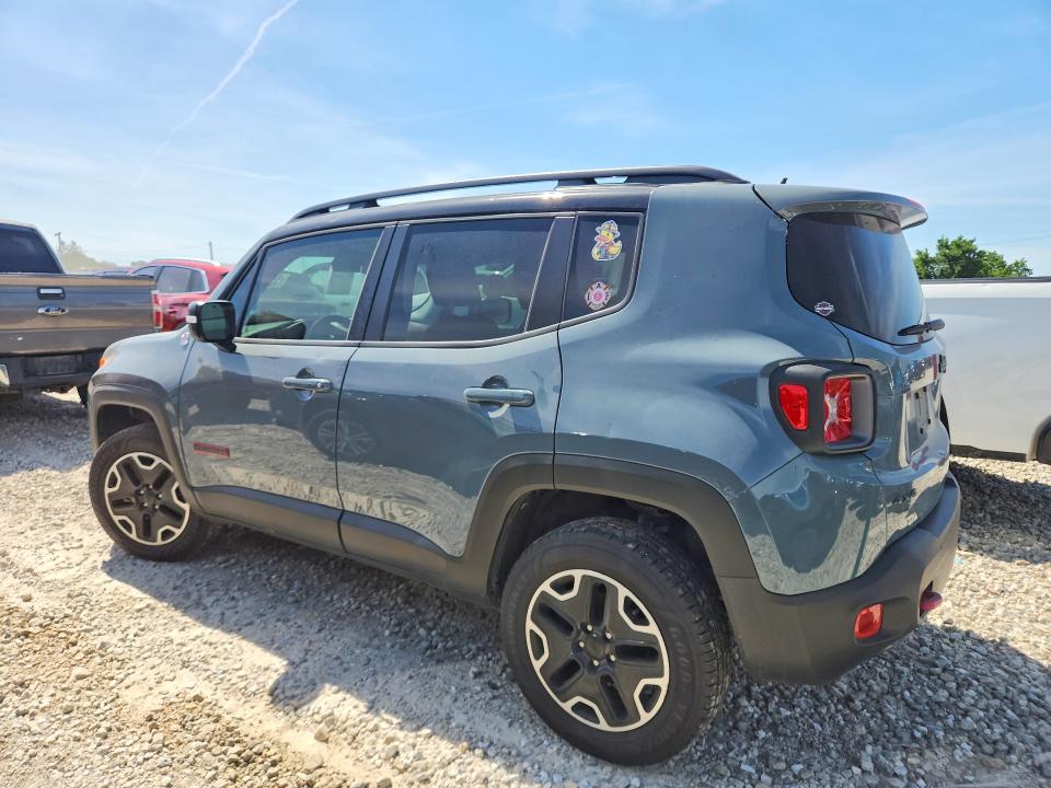 2017 Jeep VIN ZACCJBCB4HPG29401 COPART salvage auction — HAIL, Mo - Salvage Certificate Of Title, sold $3,200 on 2026-07-08 (photo 2)