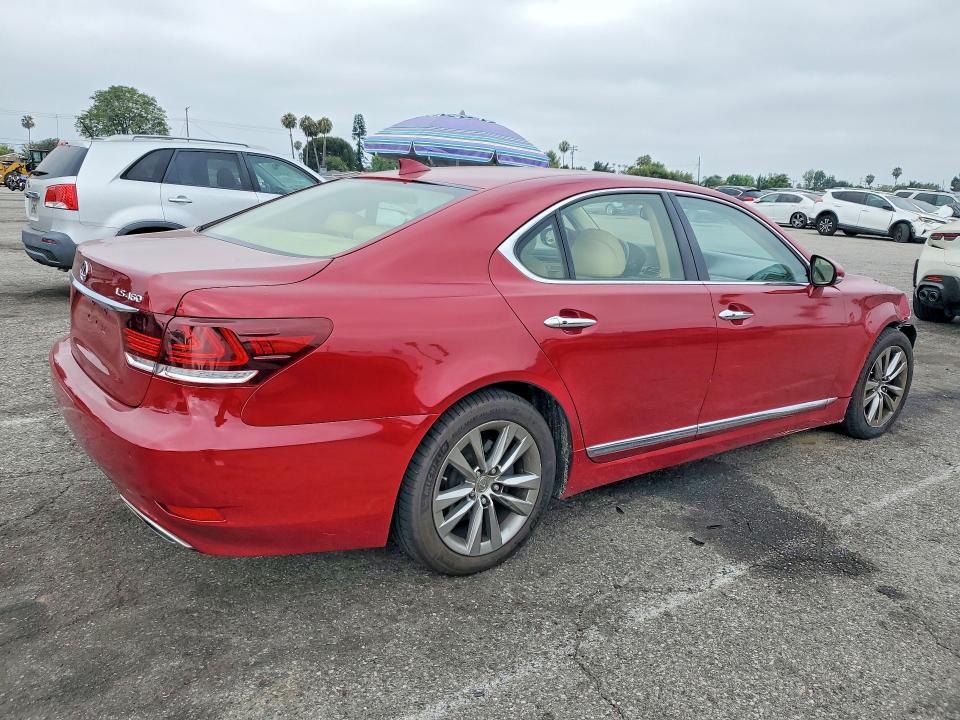 2016 Lexus VIN JTHBL5EF9G5141056 COPART salvage auction — FRONT END, Ca - Salvage Certificate, sold $8,300 on 2026-07-10 (photo 3)
