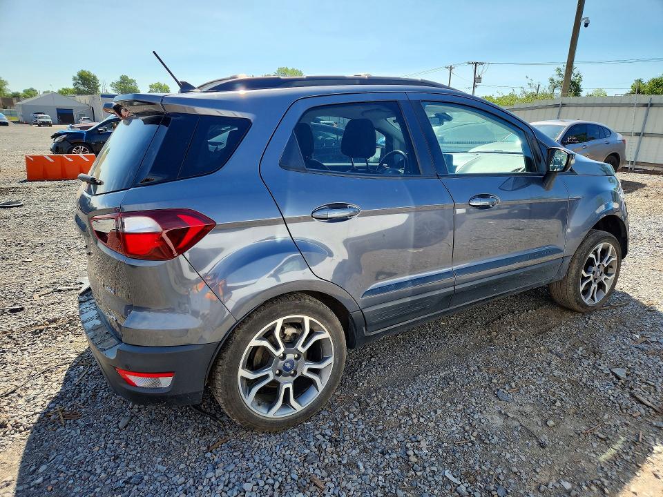 2020 Ford Ecosport VIN MAJ6S3JL5LC364390 COPART salvage auction — REAR END, Nj - Cert Of Title-Salvage, sold $2,150 on 2026-07-14 (photo 3)