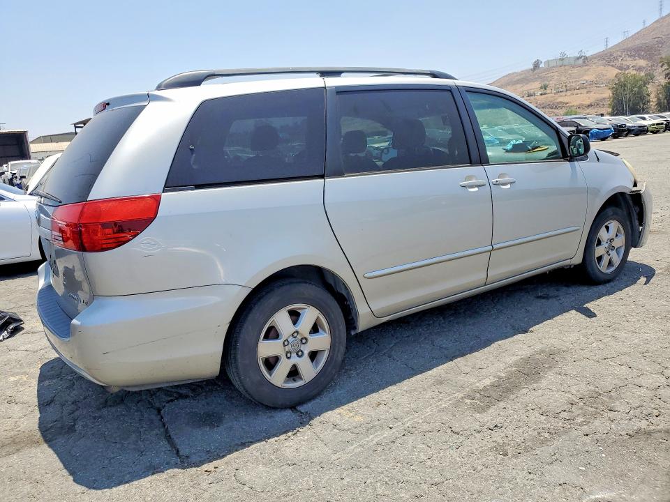 2004 Toyota Sienna VIN 5TDZA23C04S031838 COPART salvage auction — FRONT END, CA - SALVAGE CERTIFICATE, sold $550 on 2026-07-16 (photo 3)