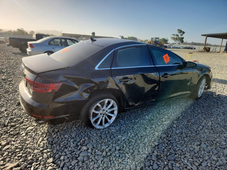 2018 Audi A4 VIN WAULMAF43JA047226 COPART salvage auction — ALL OVER, Ca - Salvage Certificate, sold $500 on 2026-07-27 (photo 3)