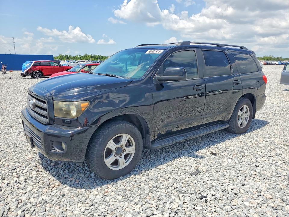 2008 Toyota Sequoia VIN 5TDBY64A78S020388 COPART salvage auction — MECHANICAL, Fl - Certificate Of Title, sold $3,050 on 2026-07-17 (photo 1)