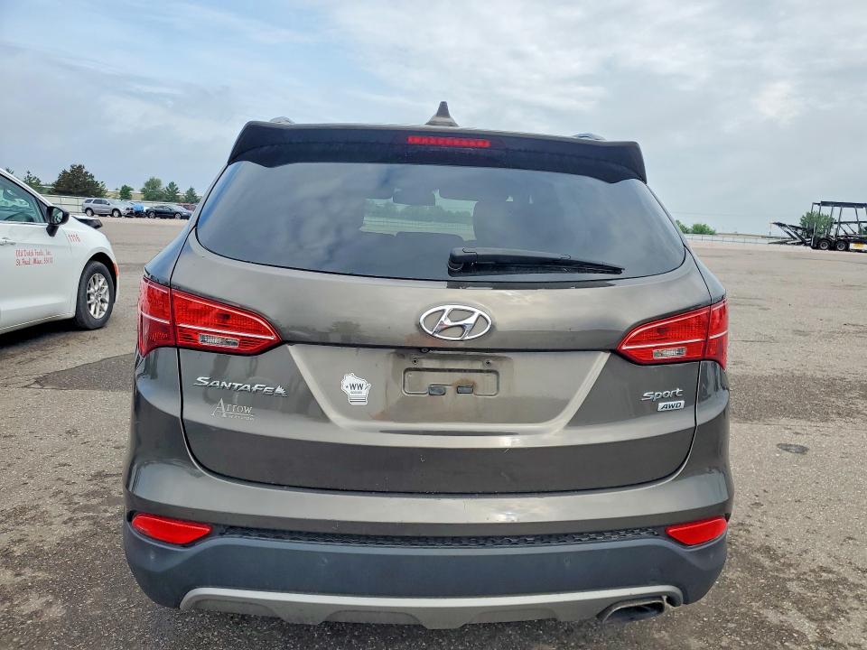 2014 Hyundai Santa fe VIN 5XYZUDLB7EG194477 COPART salvage auction — FRONT END, Mn - Cert Of Title-Salvage, sold $1,150 on 2026-07-23 (photo 6)
